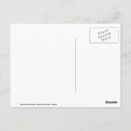 undefiniert postkarte (Rückseite)