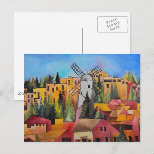 undefiniert postkarte (Vorne/Hinten)