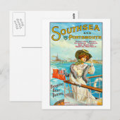 undefiniert postkarte (Vorne/Hinten)