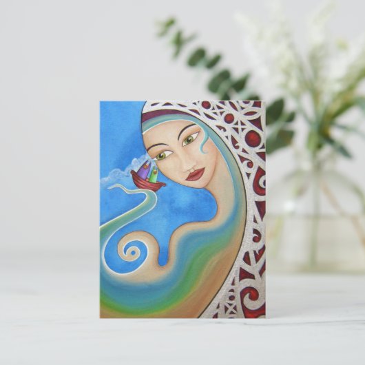 undefiniert postkarte (Stehend Vorderseite)