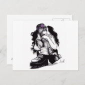 undefiniert postkarte (Vorne/Hinten)