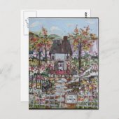 undefiniert postkarte (Vorne/Hinten)