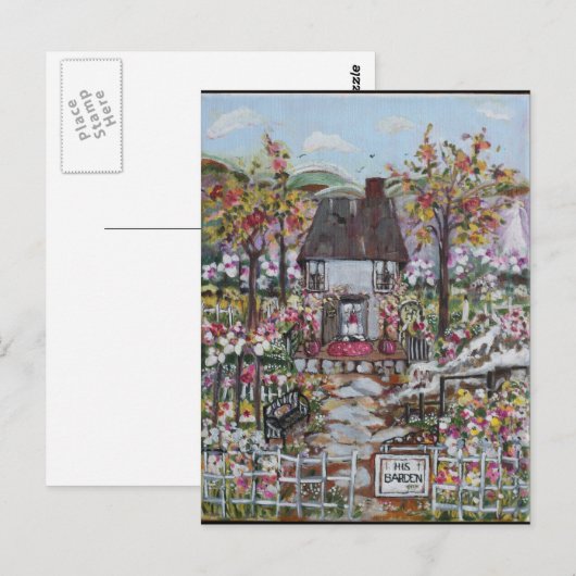 undefiniert postkarte (Vorne/Hinten)