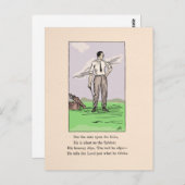 undefiniert postkarte (Vorne/Hinten)