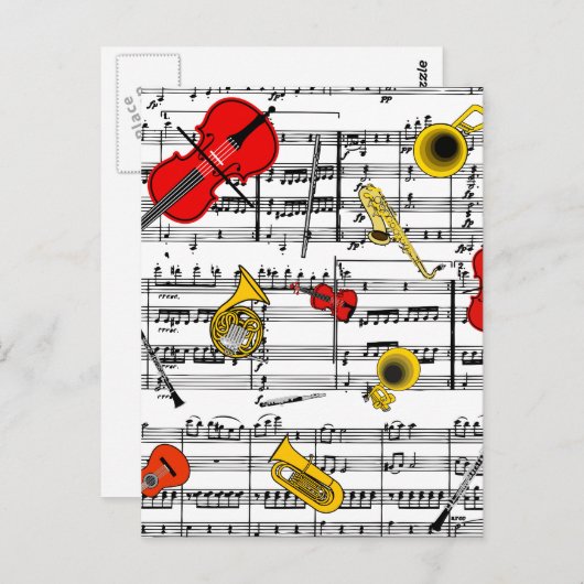 undefiniert postkarte (Vorne/Hinten)