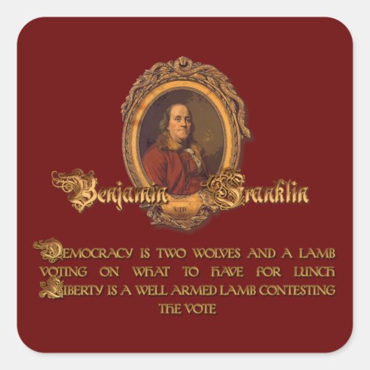 undefiniert quadratischer aufkleber (Vorderseite)