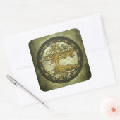 undefiniert quadratischer aufkleber (Umschlag)