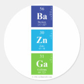 undefiniert runder aufkleber (Vorderseite)