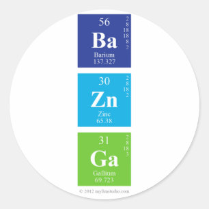 undefiniert runder aufkleber