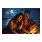 Under A Moonlit Sky Poster (Vorderseite)