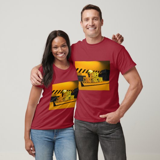 Under Construction Design – Building Dreams in Sty T-Shirt (Unisex)