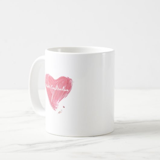 Under Construction! Kaffeetasse (Vorderseite Links)
