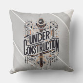 Under Construction Kissen (Rückseite)