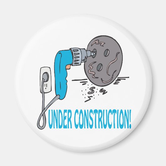 Under Construction Magnet (Vorne)