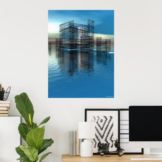 Under Construction Poster (Heimbüro)