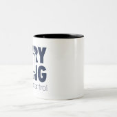 Under ctrl zweifarbige tasse (Mittel)