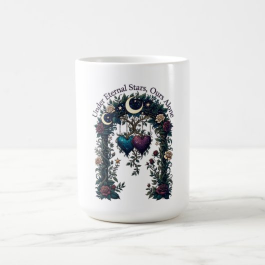 Under Eternal Stars Ours Alone Arbor Gifts T-Shirt Kaffeetasse (Mittel)