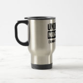 Under New Management Mug Reisebecher (Links)
