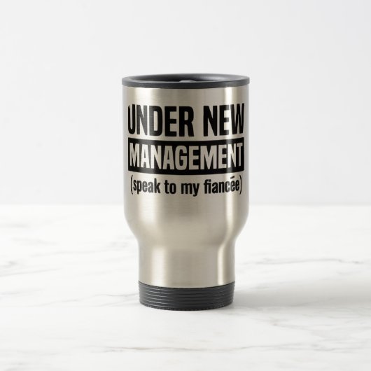 Under New Management Mug Reisebecher (Mittel)