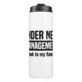 Under New Management Mug Thermosbecher (Vorderseite)