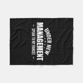 Under New Management Speak To My Fiancée - Future Fleecedecke (Vorderseite (Horizontal))