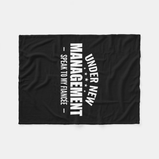 Under New Management Speak To My Fiancée - Future Fleecedecke (Vorderseite (Horizontal))
