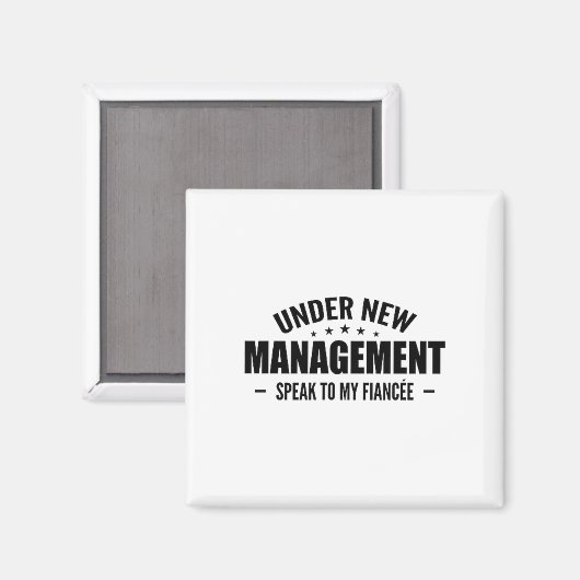 Under New Management Speak To My Fiancée - Future Magnet (Vorderseite/Rückseite)