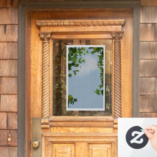 under the apple tree fensteraufkleber (Haustür)
