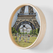  Under the Eiffel Tower – Hand-Drawn Sketch Art Uhr (Winkel)