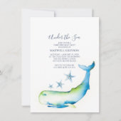 Under The Sea 3rd Invitation for Birthday Party Einladung (Vorderseite)