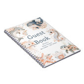 Under The Sea Animals Baby Shower Shower Guest Notizblock (Rechte Seite)