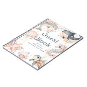 Under The Sea Animals Baby Shower Shower Guest Notizblock (Linke Seite)