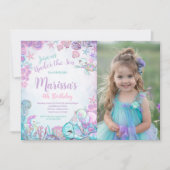 Under the Sea Animals Birthday Invitation Einladung (Vorderseite)