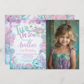 Under the Sea Animals Birthday Invitation Einladung (Vorne/Hinten)