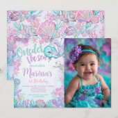 Under the Sea Animals Birthday Invitation Einladung (Vorne/Hinten)