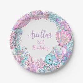 Under the Sea Animals Custom Paper Plates Pappteller