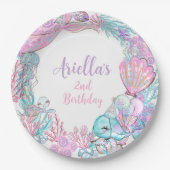 Under the Sea Animals Custom Paper Plates Pappteller (Vorderseite)