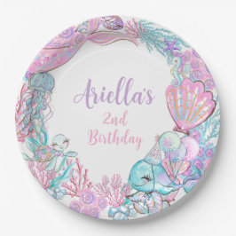 Under the Sea Animals Custom Paper Plates Pappteller