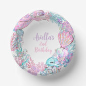 Under the Sea Animals Pappteller (Vorderseite)