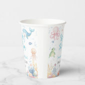 Under the Sea Baby Shower  Pappbecher (Rechts)