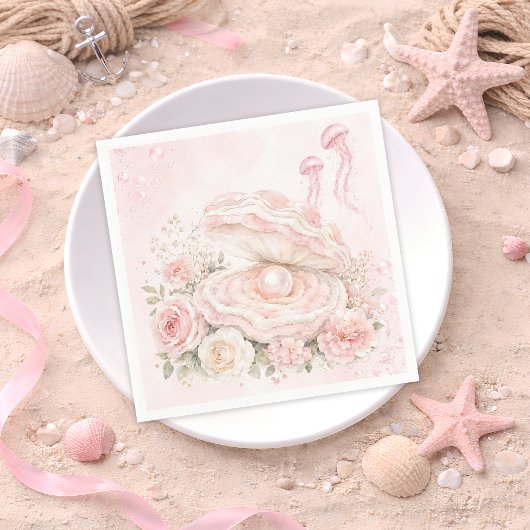 Under the Sea Baby Shower Serviette