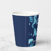 Under the Sea birthday invitation, ocean boy Pappbecher (Rechts)
