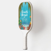 Under the Sea Cave Ocean Pickleball Paddle (Links)