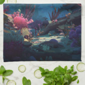 Under The Sea Geschirrtuch (Gefaltet)