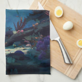 Under The Sea Geschirrtuch (Viertel Falte)