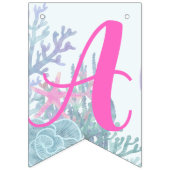 Under the Sea Matching Happy Birthday Wimpelkette (Dritte Fahne)