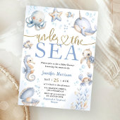 Under The Sea Ocean Animals Boy Baby Shower Einladung