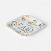 Under The Sea Ocean Baby Shower Gender Neutral Pappteller (Gewinkelt)