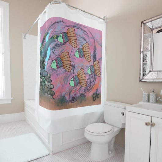 Under The Sea Shower Curtain Duschvorhang (Beispiel)