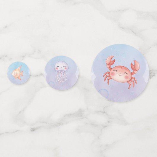 Under the Sea Table Confetti Konfetti (Vorderseiten)